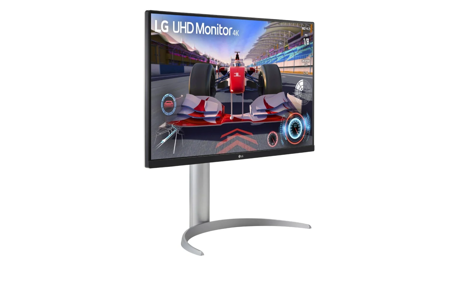 LG 27UQ750-W 27inch UHD 4K HDR Monitor with speakers - Image 4
