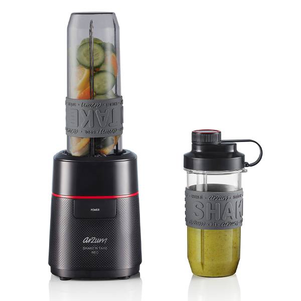 ARZUM AR1147 Shake'N Take NEO Personal Blender - Black - Image 3