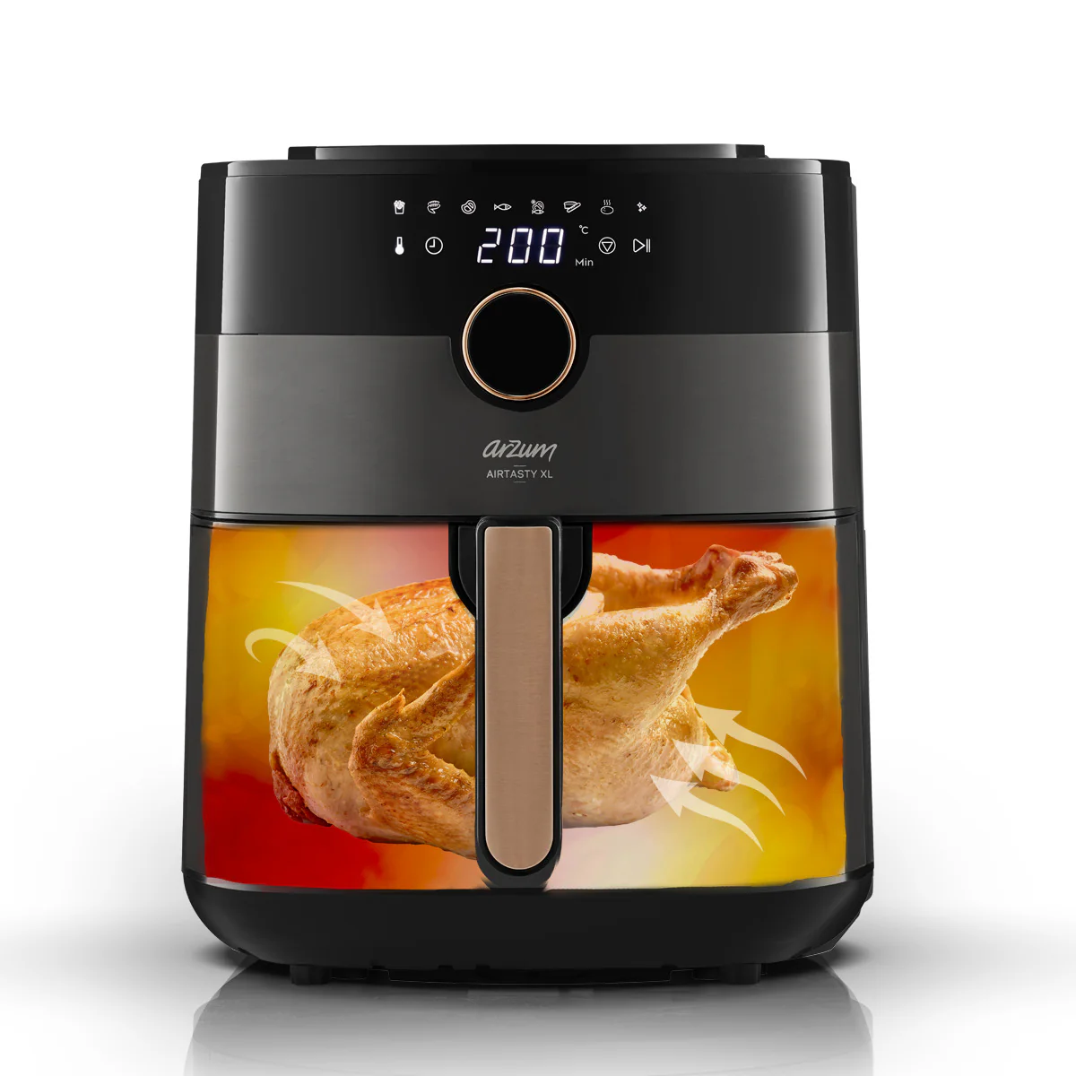 Arzum AR2074-B Airtasty XL Air Fryer 6L - Copper - Image 10