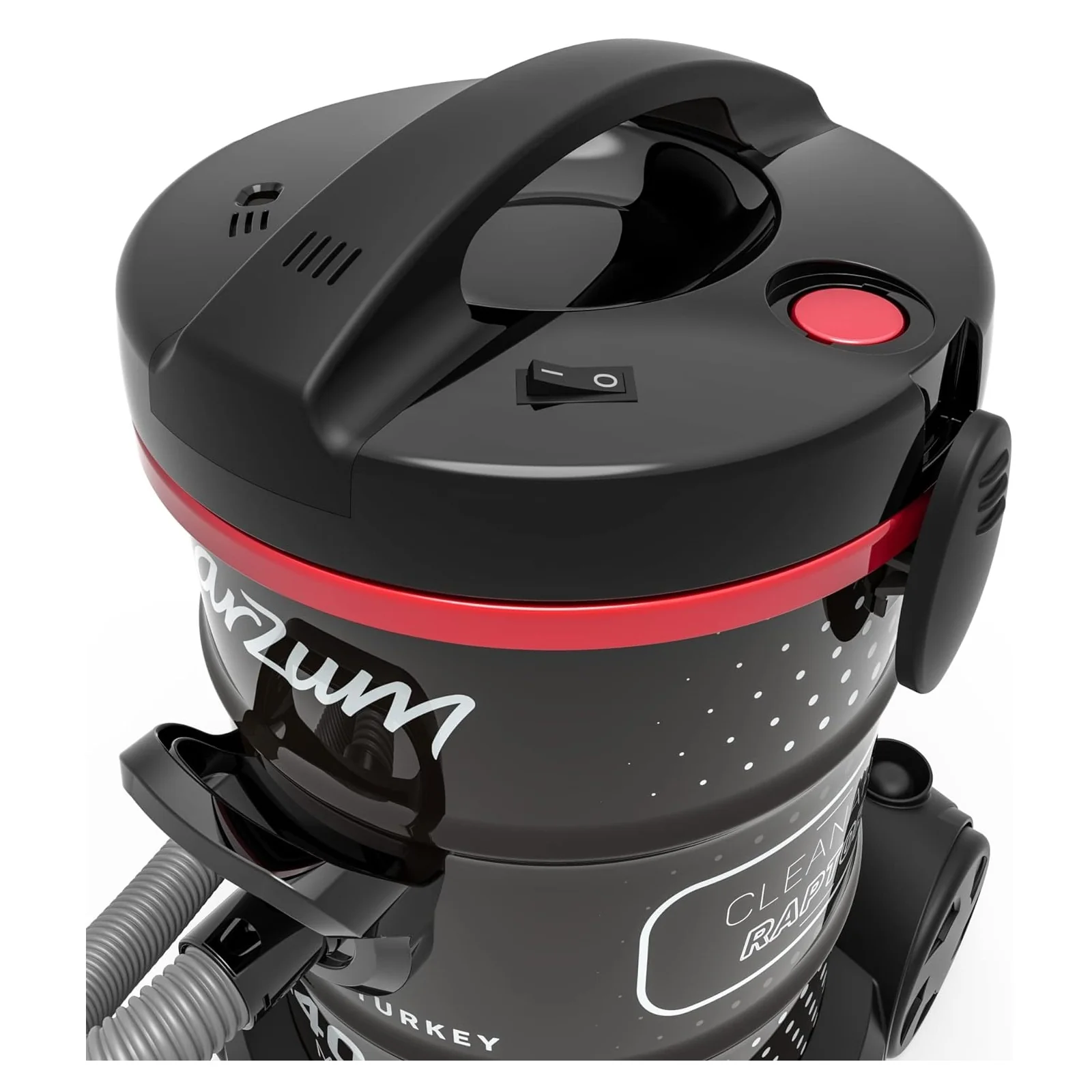 Arzum Drum Vacuum Cleaner 2400 Watts Black Color 21 Liter - AR4106 - Image 4