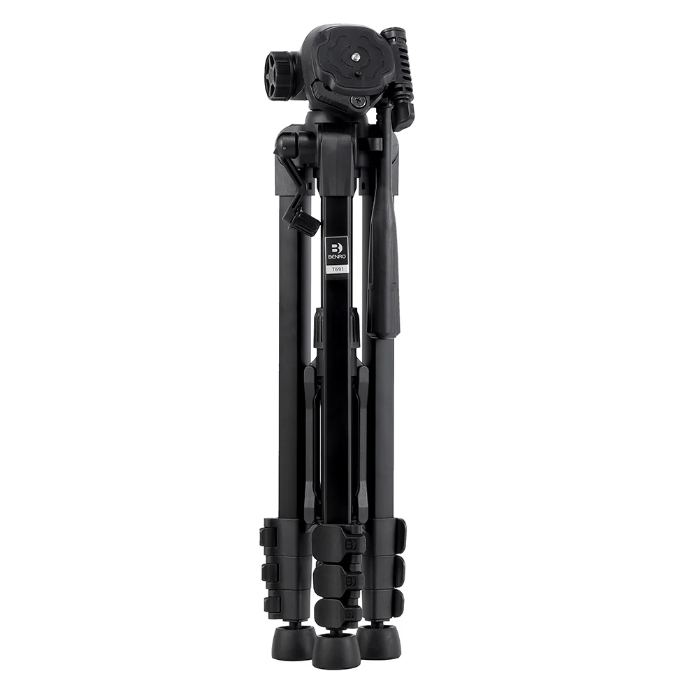 Benro T-691 lightweight flexible adjustable Aluminum tripod - Image 4