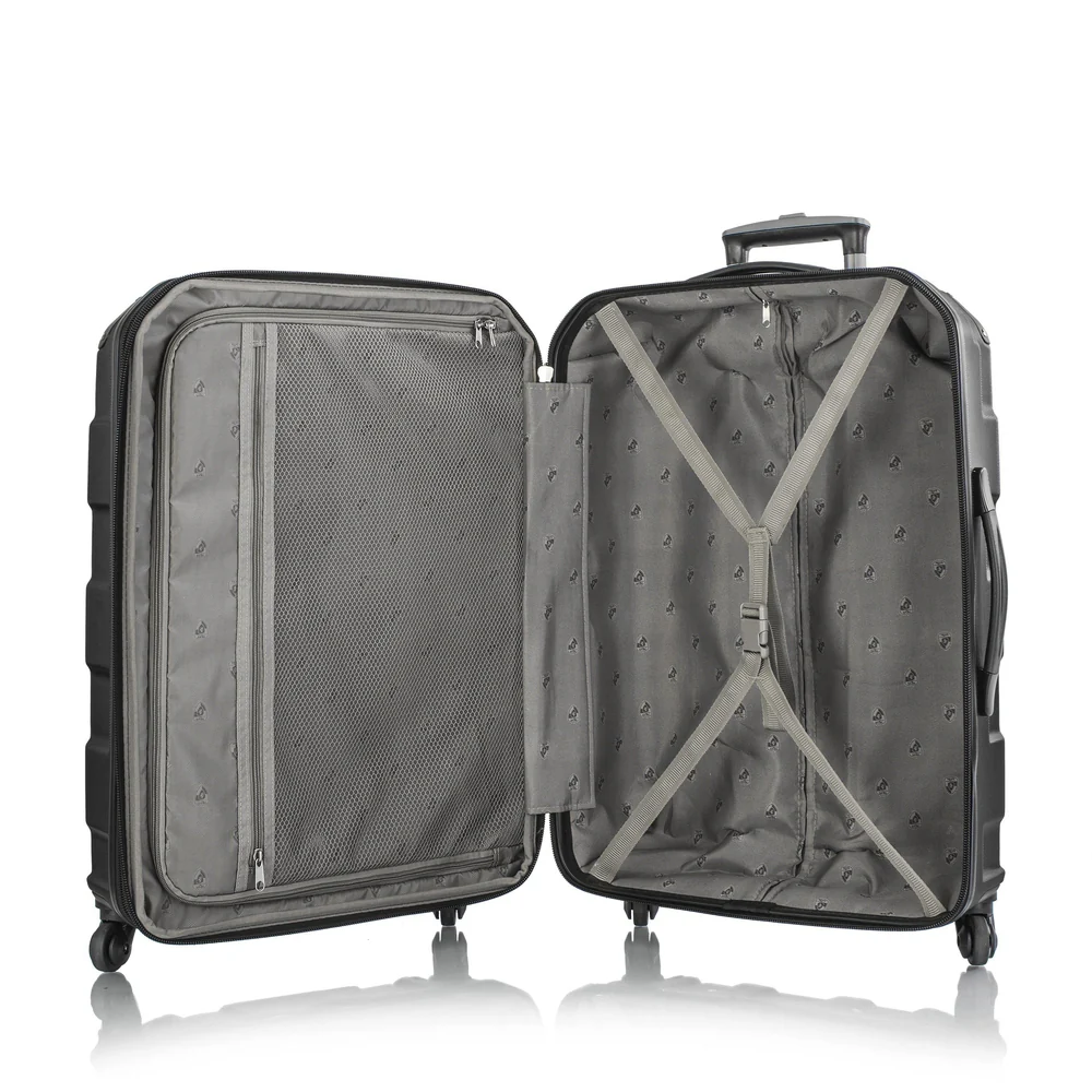 heys azor 4-wheel hard luggage exp tsa lock 3pcs set (Pewter) - Image 9