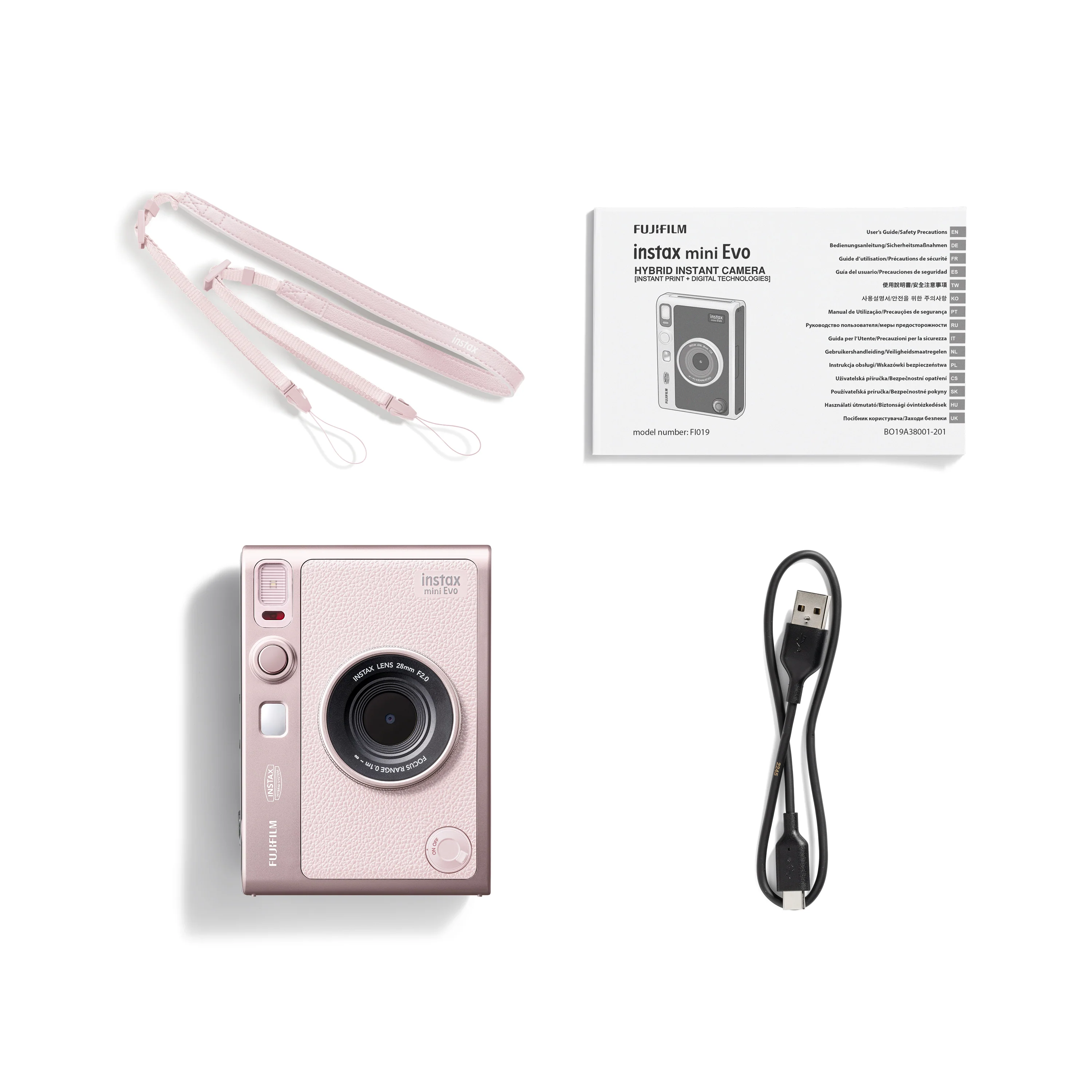 INSTAX MINI CAMERA EVO GENTLE ROSE - Image 12