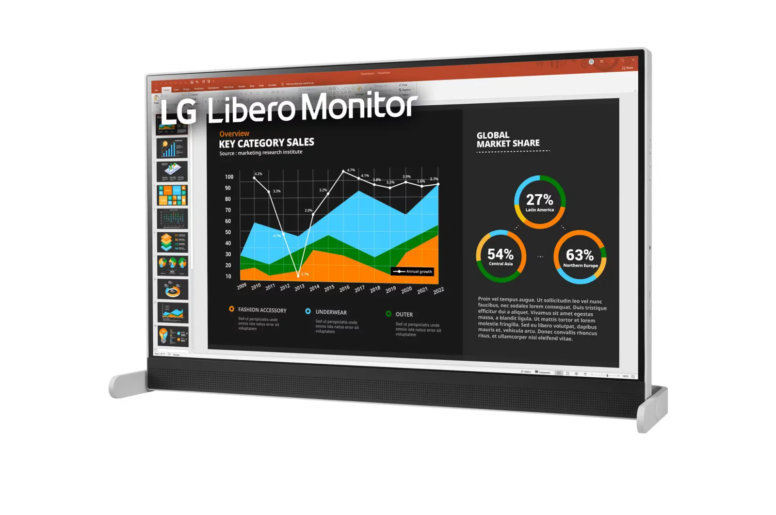 LG 27BQ70QC-S 27-inch QHD (2560 x 1440) IPS Libero Monitor with Detachable Full HD Webcam - Image 8