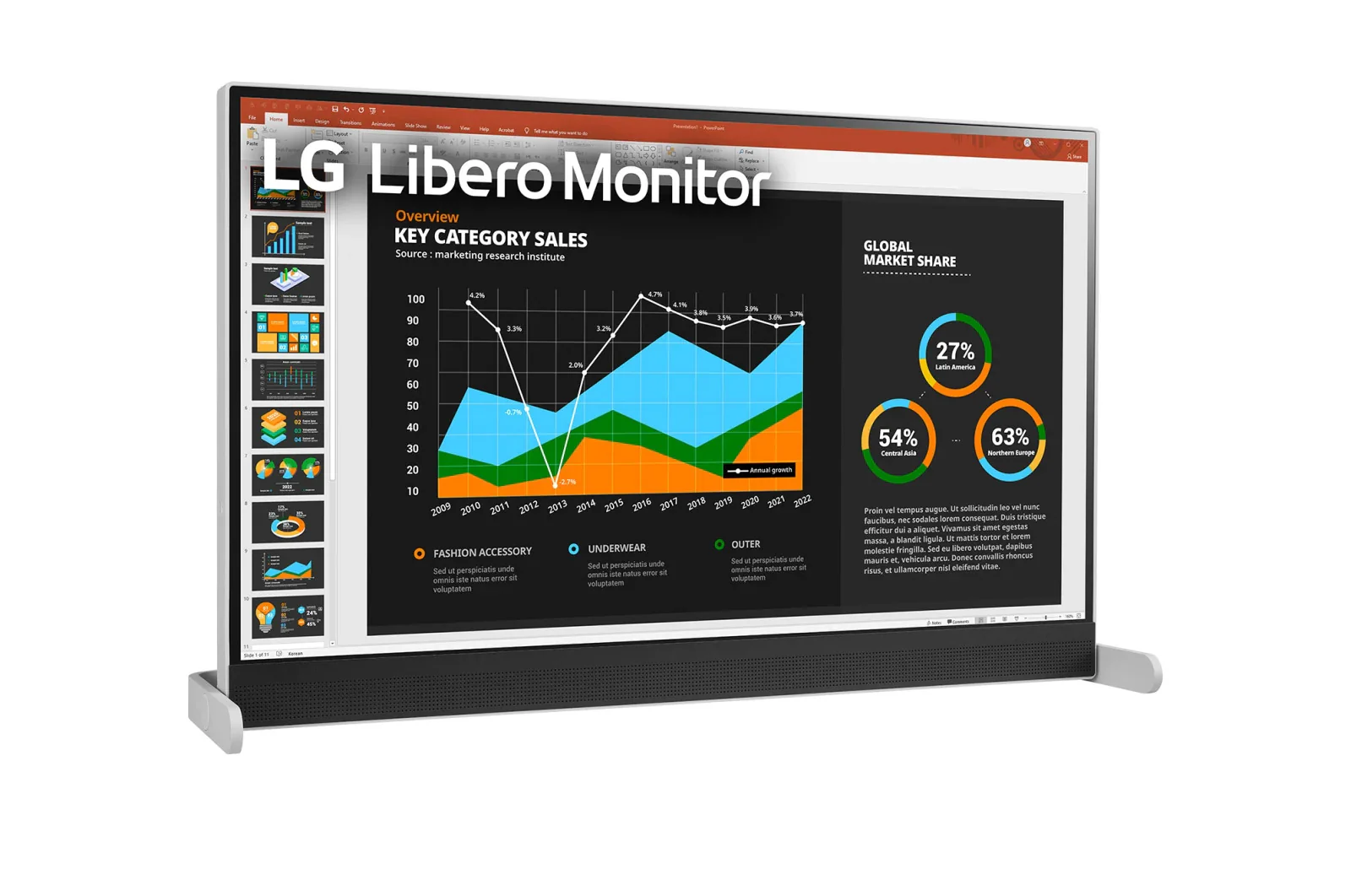 LG 27BQ70QC-S 27-inch QHD (2560 x 1440) IPS Libero Monitor with Detachable Full HD Webcam - Image 9