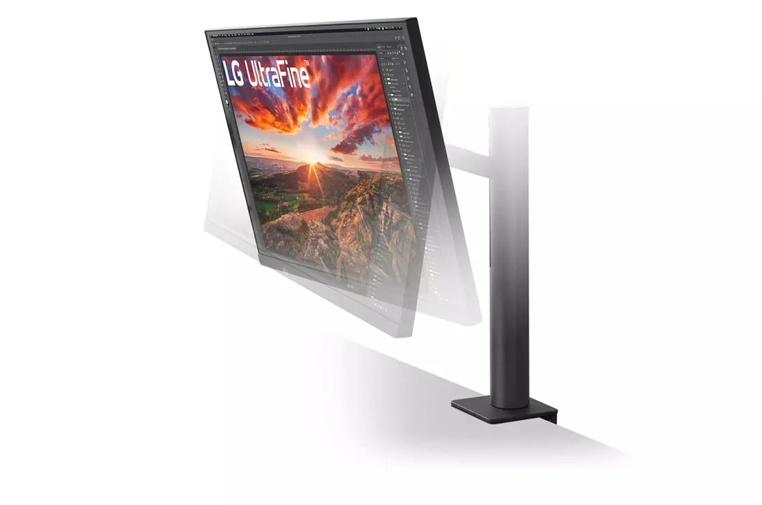 LG 27UN880-B UHD Display (3840 x 2160) IPS/60Hz/5ms(GTG), Ergo Stand (Extend/Retract/Swivel/Height/Pivot/Tilt) - Image 5