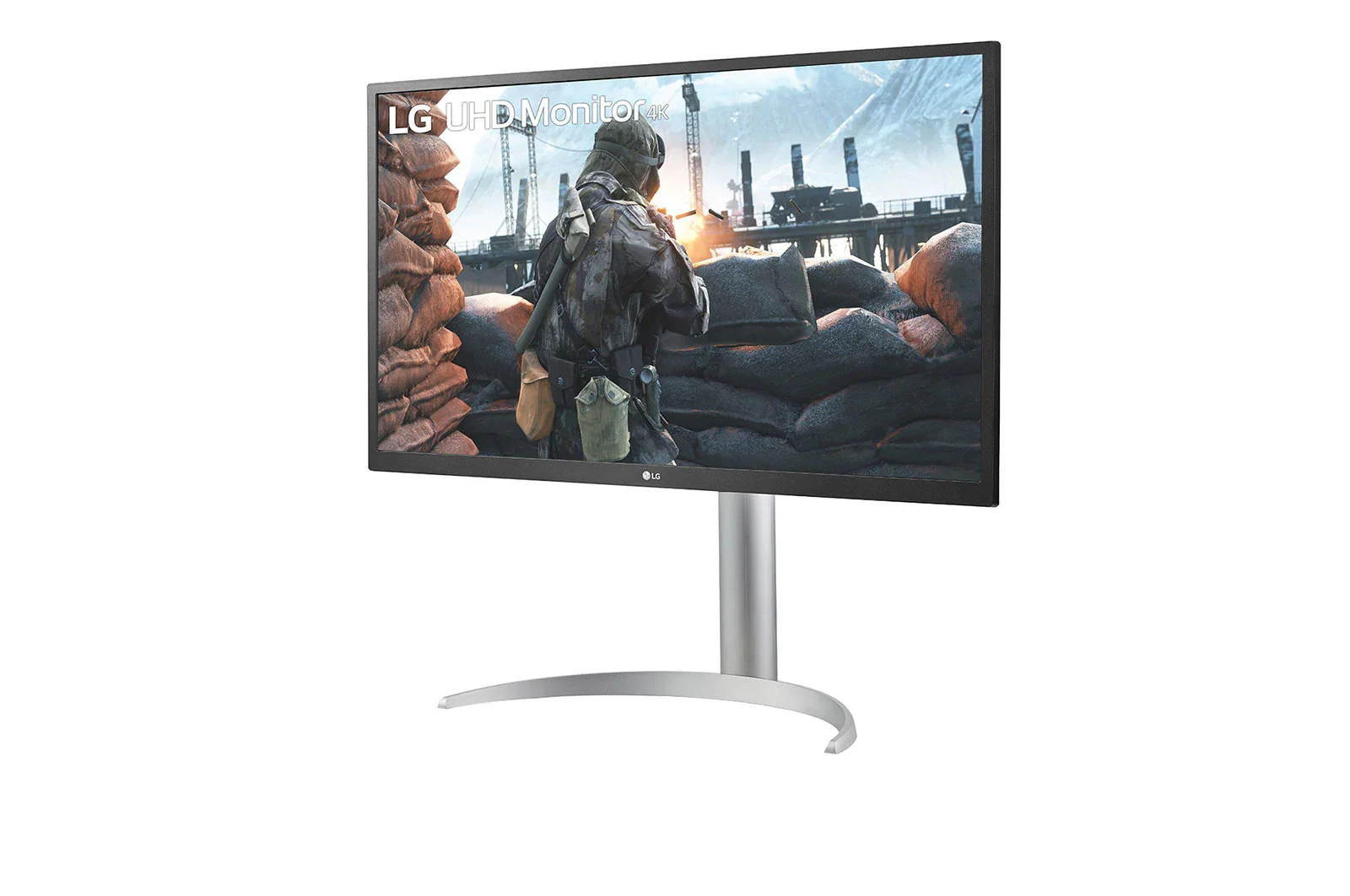 LG 27UP550N-W 27'' 4K UHD (3840 x 2160) IPS LED HDR Monitor with USB-C port - Image 3