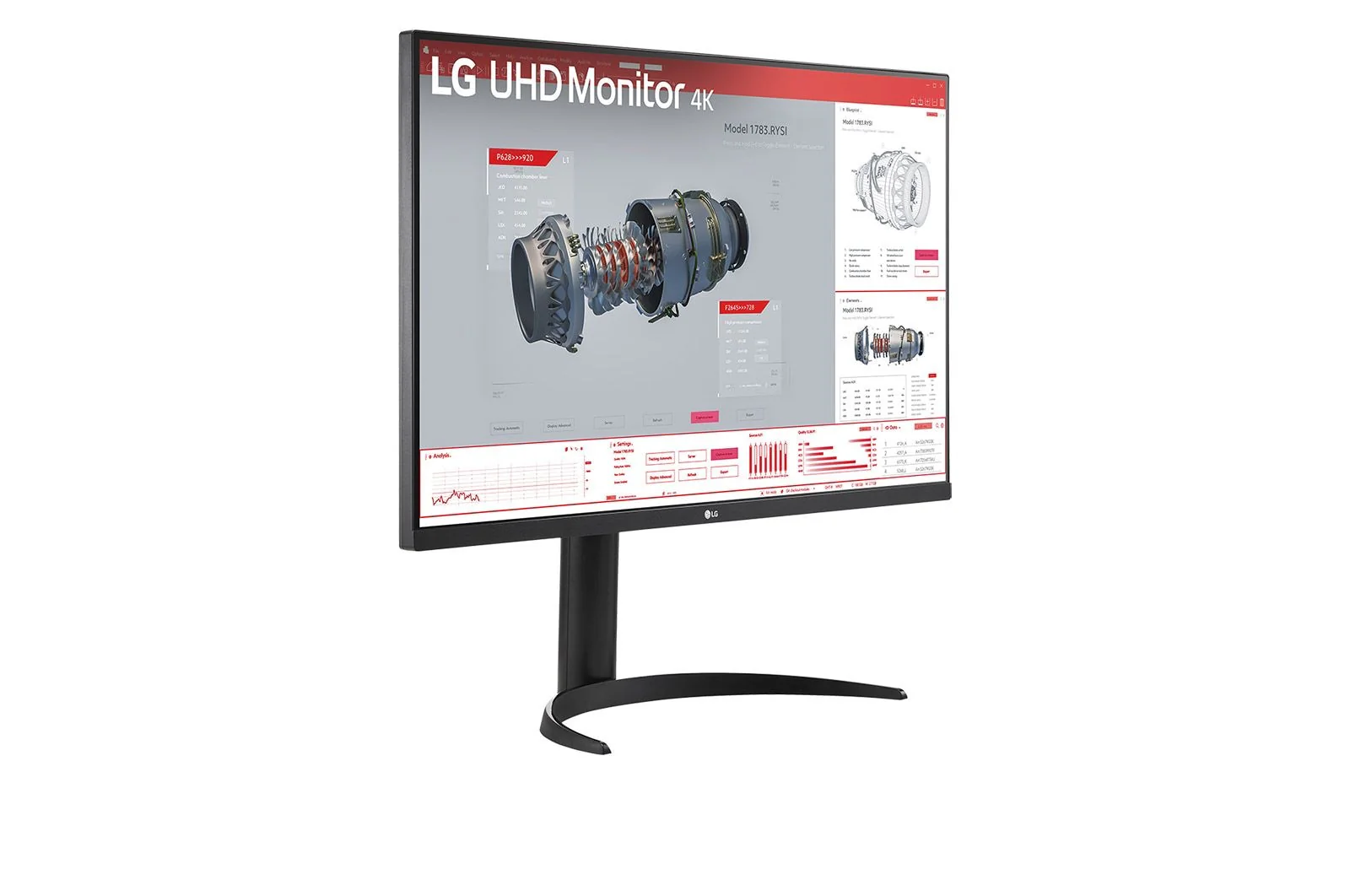 LG 32BR55U-B 3-side Virtually Borderless Design. 4K UHD (3840 x 2160). Panel VA. Brightness (Typ.) 250 nits - Image 3