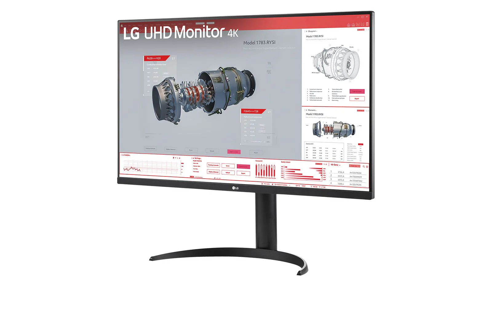 LG 32BR55U-B 3-side Virtually Borderless Design. 4K UHD (3840 x 2160). Panel VA. Brightness (Typ.) 250 nits - Image 4